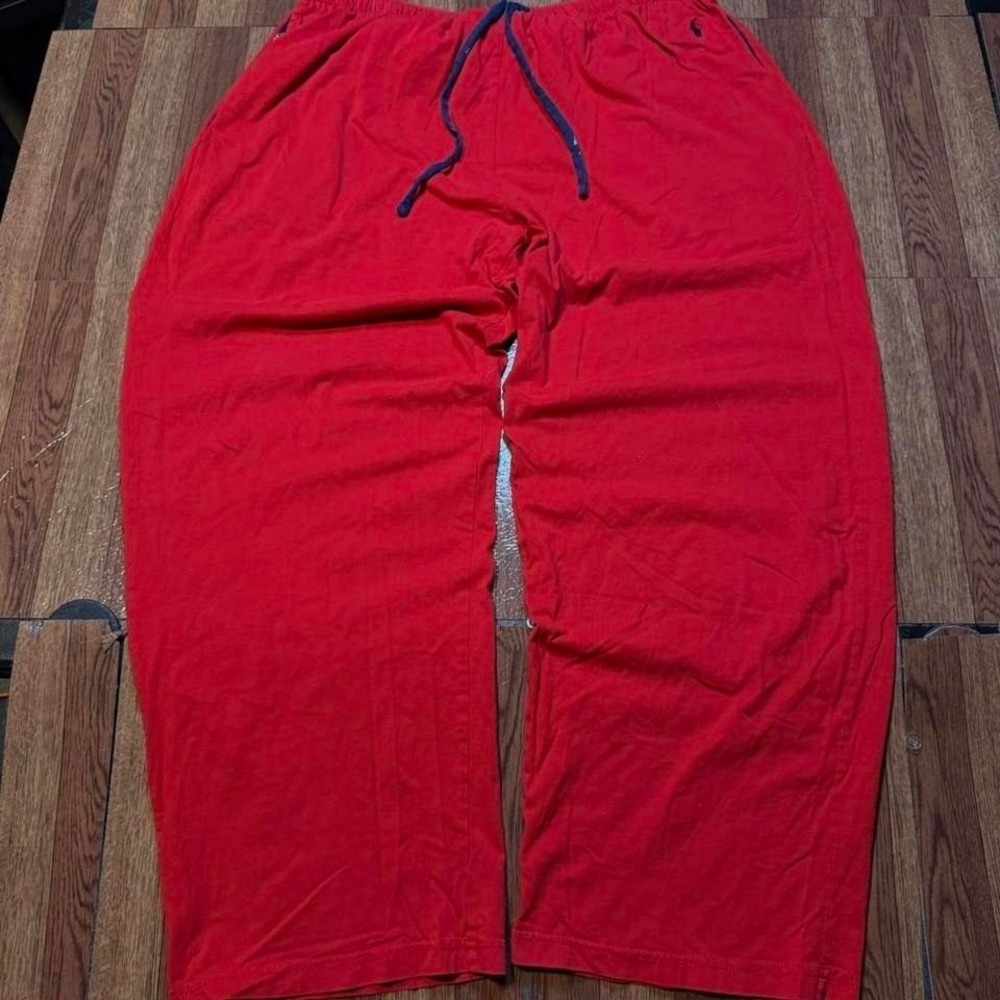 Polo Ralph Lauren Red Sleepwear Pajama Pants Large